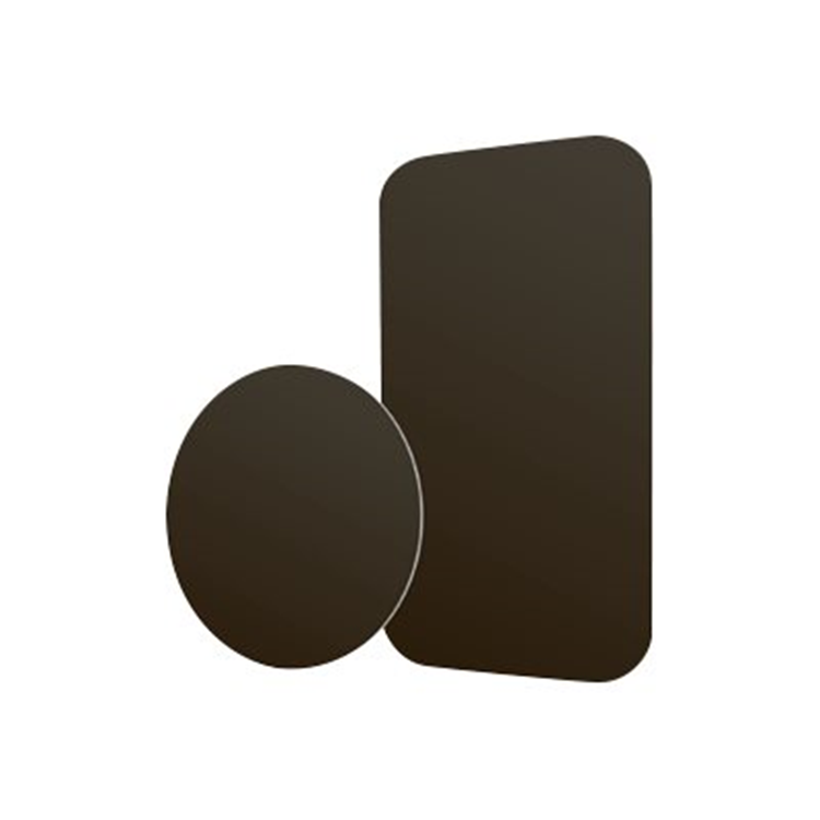 Universal smartphone mount for car air vent - Magnetic fixing - 2 metal plates included Universal smartphone mount for car air vent - Magnetic fixing - 2 metal plates included