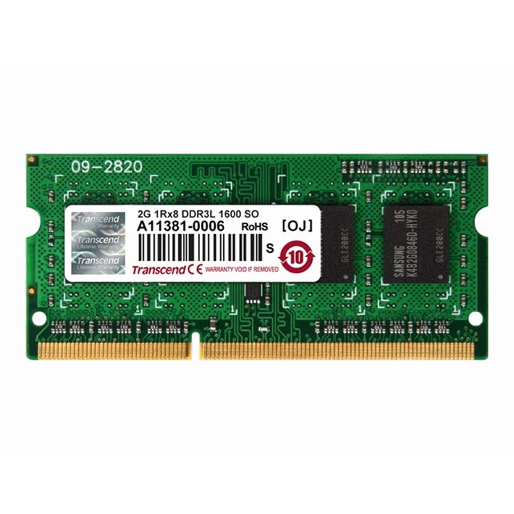 2GB DDR3L 1600 SO-DIMM 1Rx8