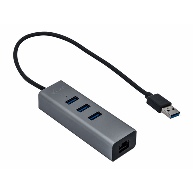 i-tec USB 3.0 Metal HUB + GLAN i-tec USB 3.0 Metal HUB + GLAN