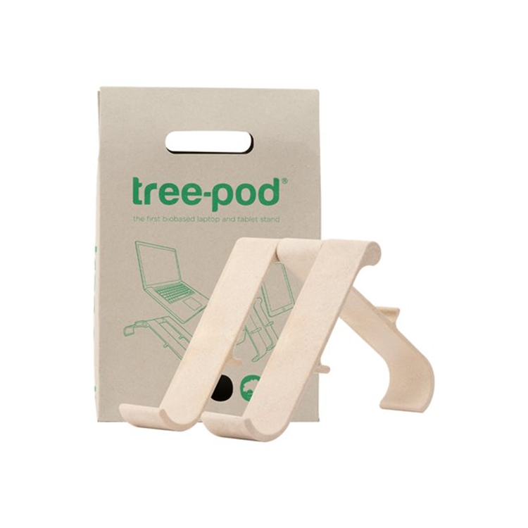 Treepod Bio-based Multistd adjtbl white Treepod Bio-based Multistd adjtbl white