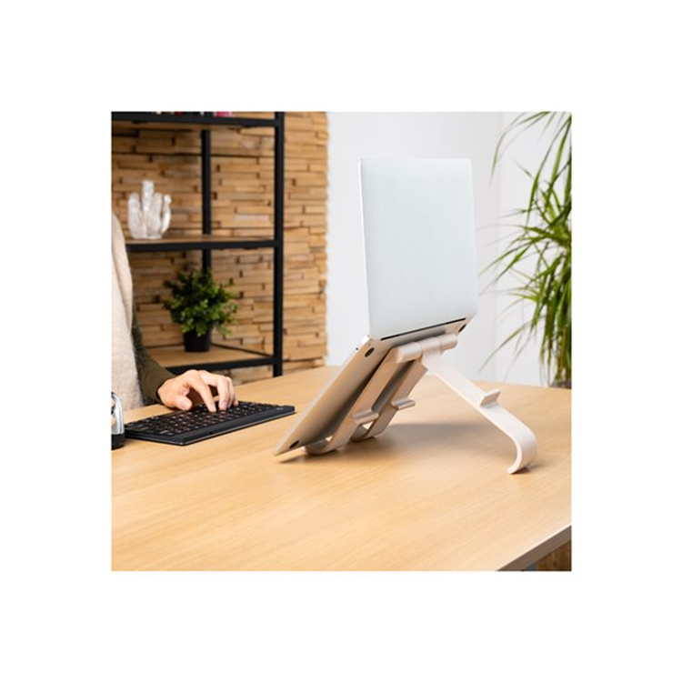 Treepod Bio-based Multistd adjtbl white