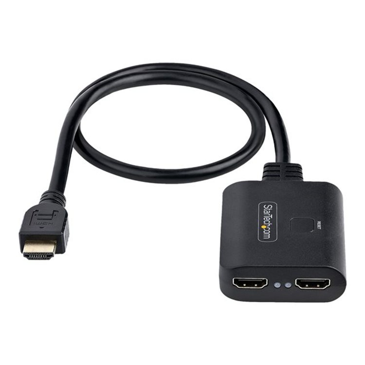 2-Port HDMI Splitter 1 In 2 Out, 4K 60Hz 2-Port HDMI Splitter 1 In 2 Out, 4K 60Hz