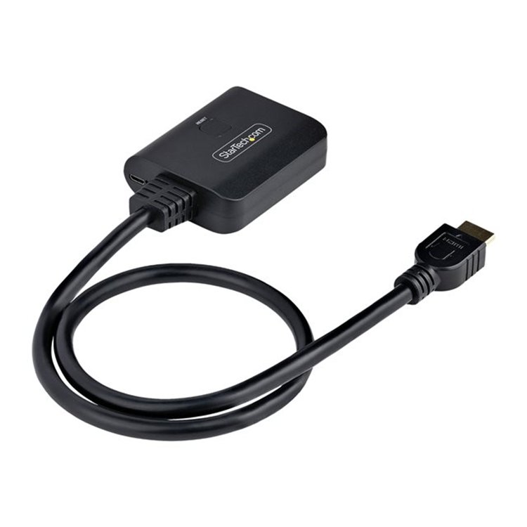 2-Port HDMI Splitter 1 In 2 Out, 4K 60Hz 2-Port HDMI Splitter 1 In 2 Out, 4K 60Hz