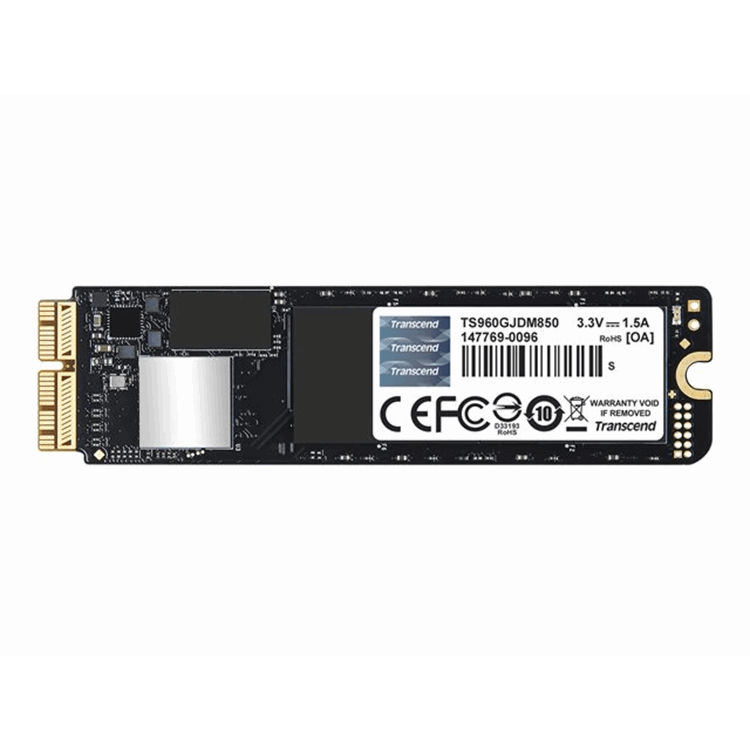 960GB JetDrive 855 PCIe SSD upgrade ki