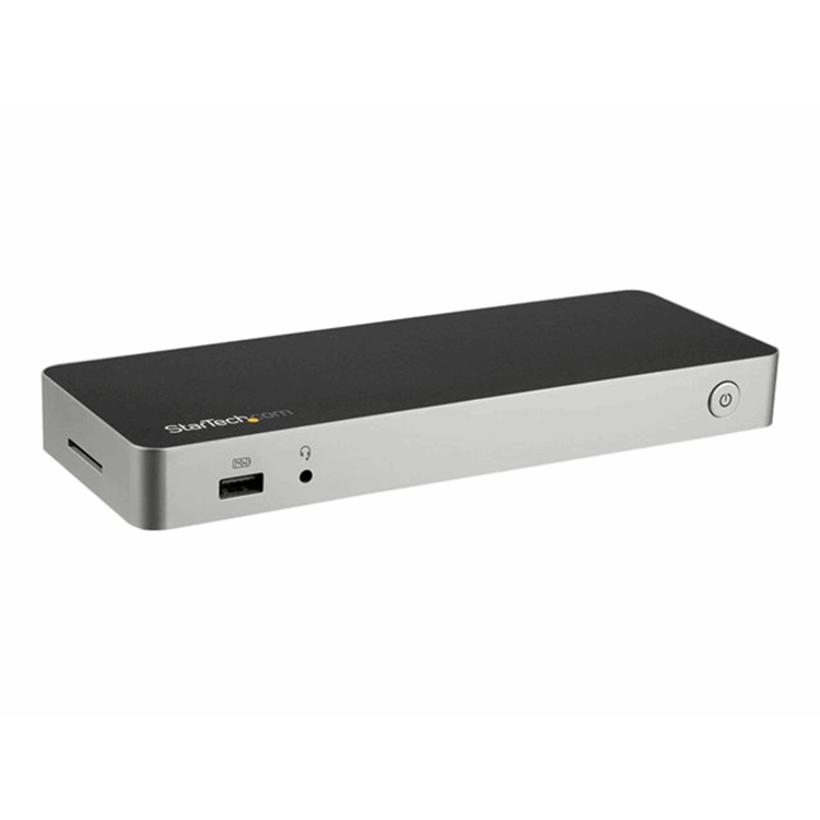Dual Monitor USB C Dock - 60W PD - SD