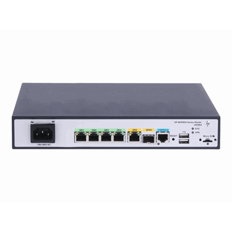 HPE MSR954 1GbE SFP Router HPE MSR954 1GbE SFP Router