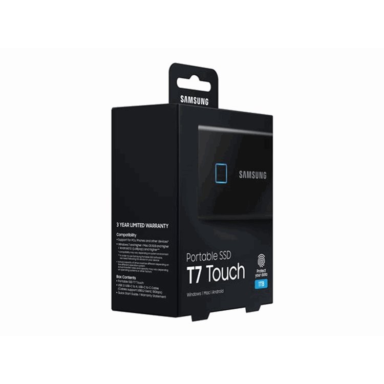 SAMSUNG Portable SSD T7 1TB black
