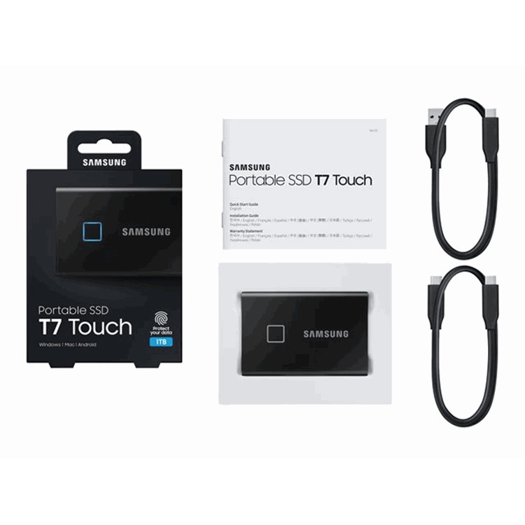 SAMSUNG Portable SSD T7 1TB black
