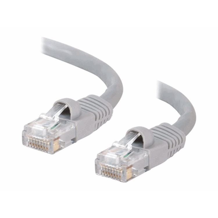 Cbl/1M Mlded/Btd Grey CAT5E PVC UTP PAT Cbl/1M Mlded/Btd Grey CAT5E PVC UTP PAT