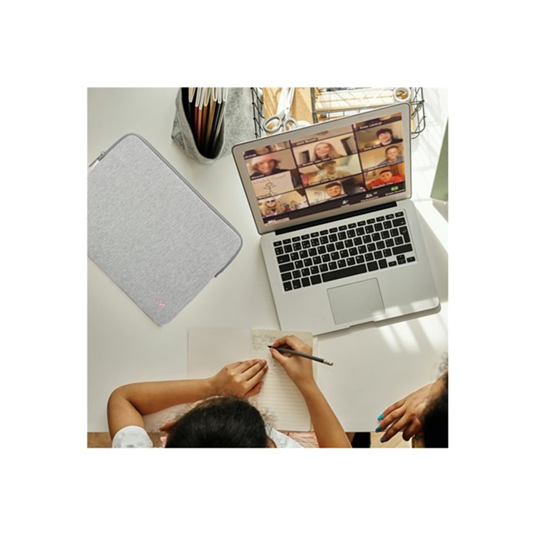 Skin Memory Foam Sleeve 12.5-14i - Greyand Pink