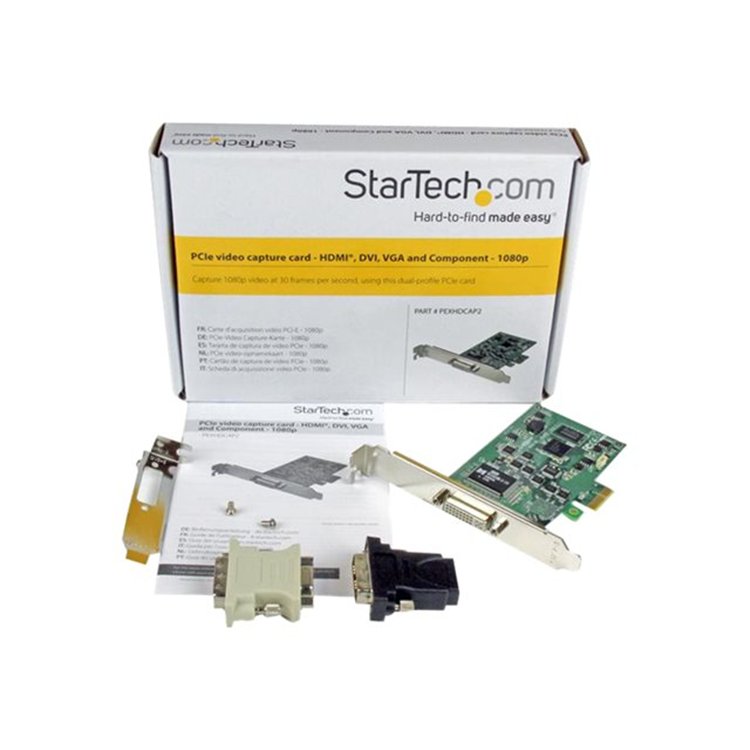 PCIe HD Capture Card - HDMI VGA DVI CPNT PCIe HD Capture Card - HDMI VGA DVI CPNT