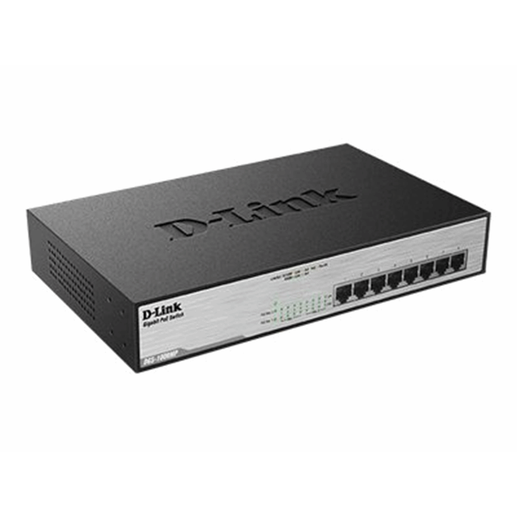 8-Port Desktop Gigabit PoE+ Switch 8-Port Desktop Gigabit PoE+ Switch