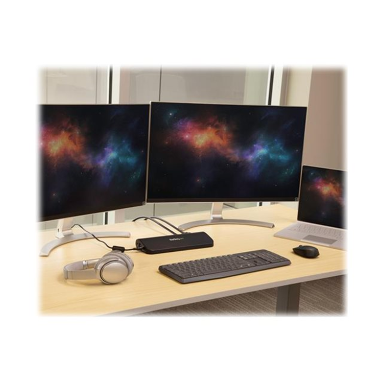 Universal Laptop USB 3 Docking Station w