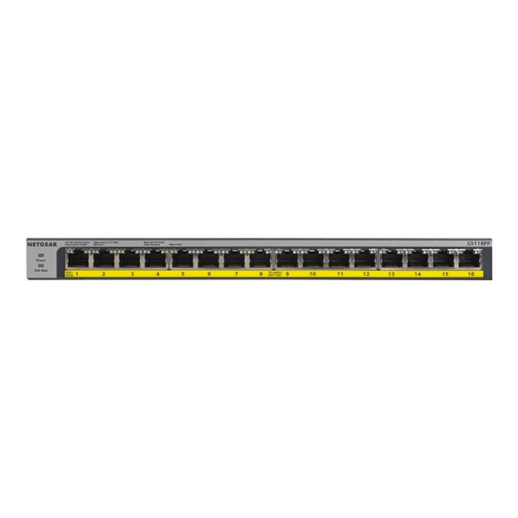 ProSAFE 16-Ports Gigabit Unmanaged PoE+ ProSAFE 16-Ports Gigabit Unmanaged PoE+
