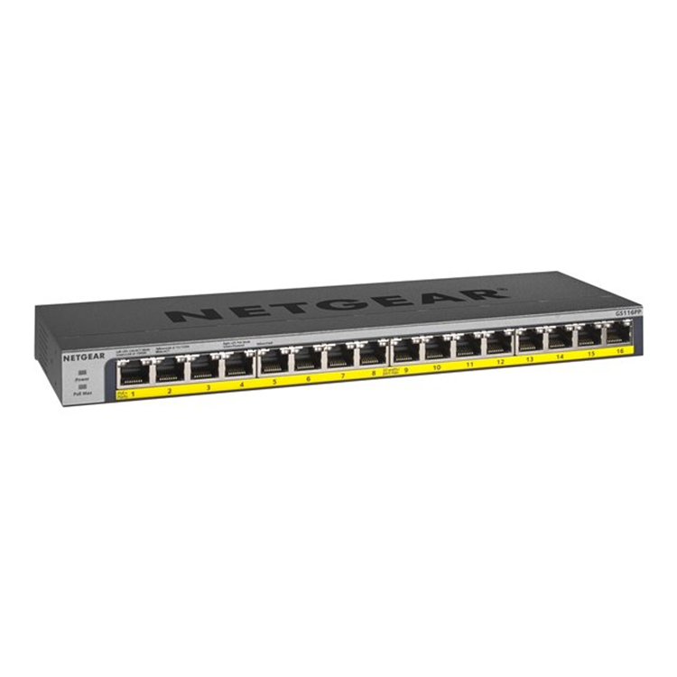 ProSAFE 16-Ports Gigabit Unmanaged PoE+ ProSAFE 16-Ports Gigabit Unmanaged PoE+