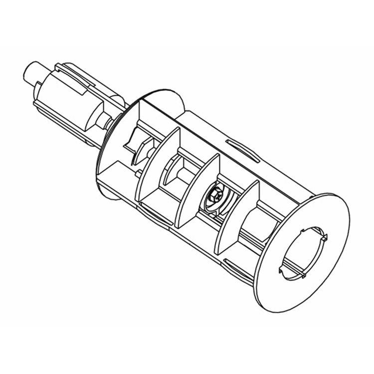 ASSY 3/1.5 MEDIA SUPPLY HUB