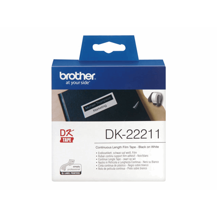 BROTHER DK22211 endlesslabels film