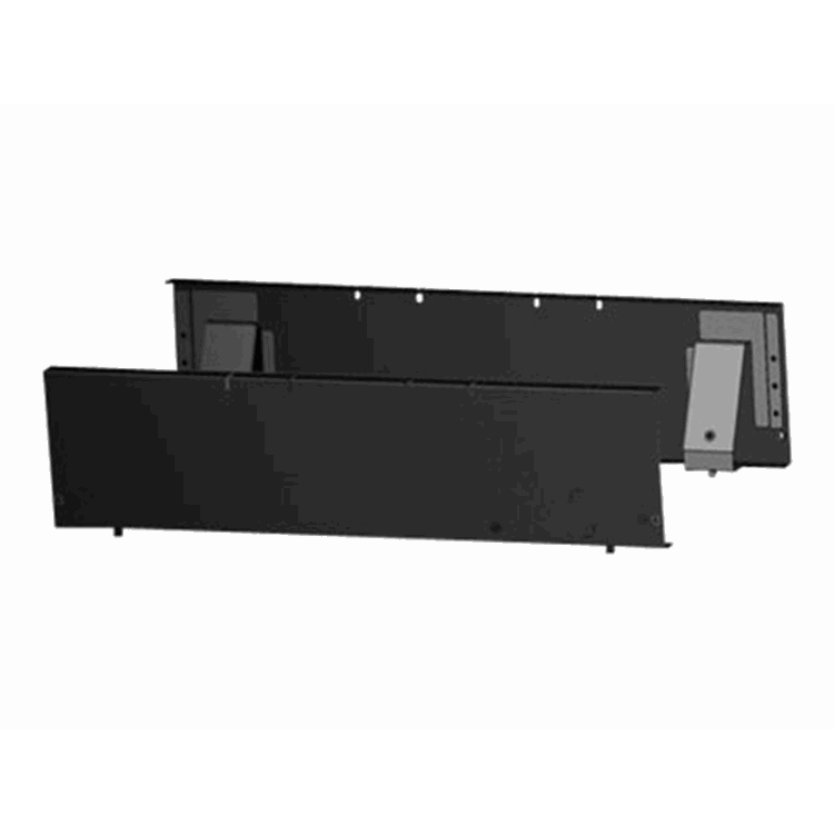 Cable Trough Open Bottom PDU 750mm