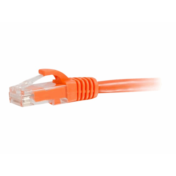 Cbl/1M Mlded/Btd Orange CAT5E PVC UTP P