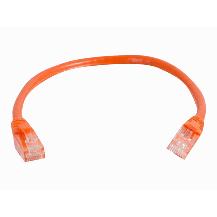 Cbl/1M Mlded/Btd Orange CAT5E PVC UTP P