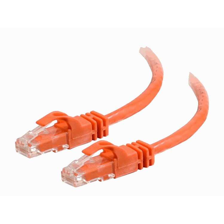 Cbl/1M Orange CAT6PVC SLess UTP  CB