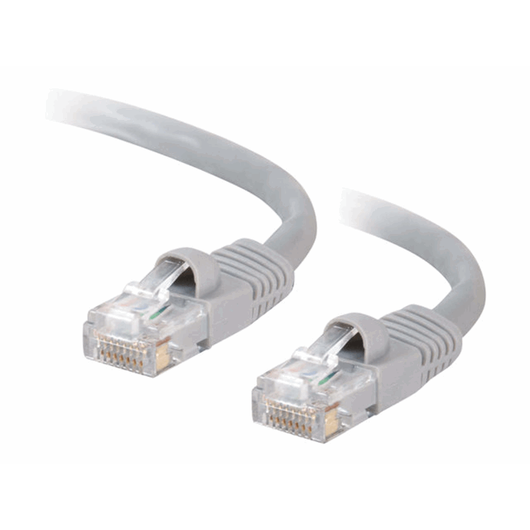 Cbl/20M Mlded/Btd Grey CAT5E PVC UTP PA