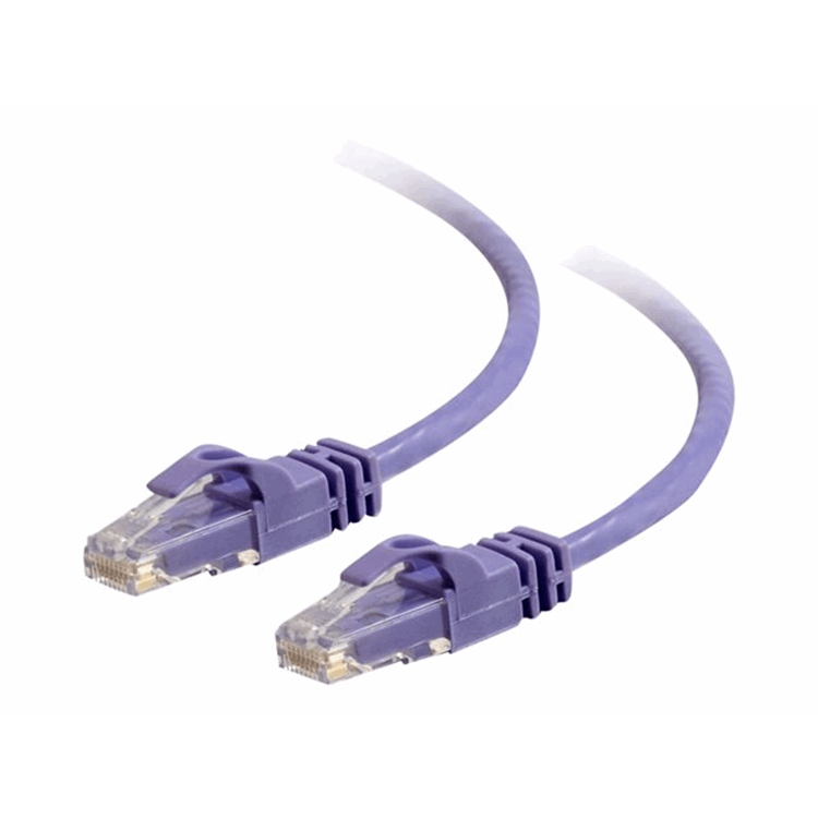 Cbl/3M Purple CAT6PVC SLess UTP  CB