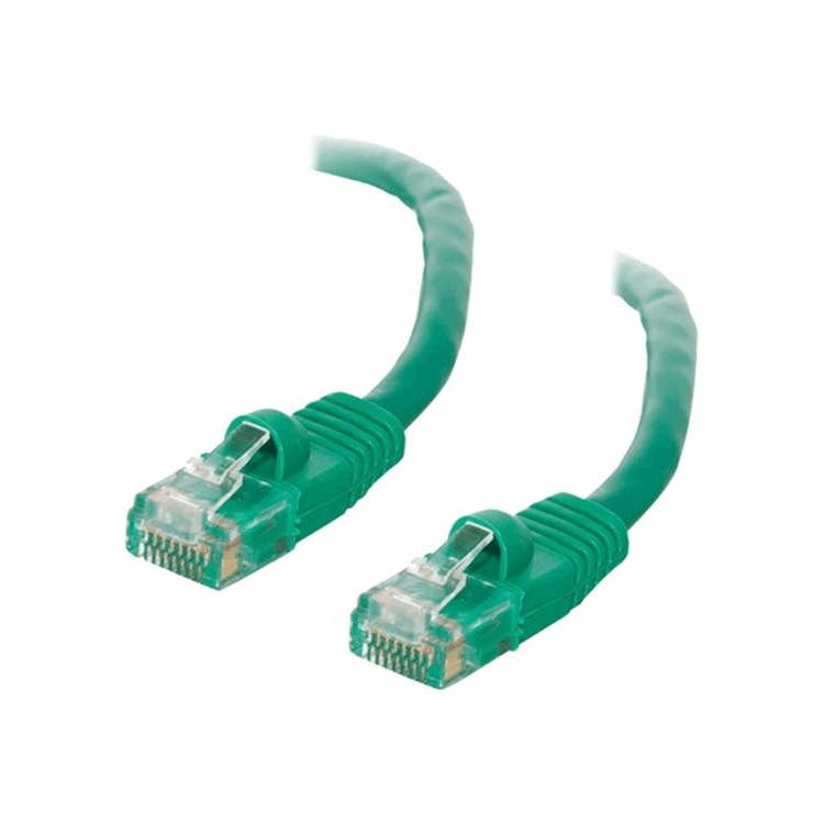 Cbl/5M Mlded/Btd Green CAT5E PVC UTP PA