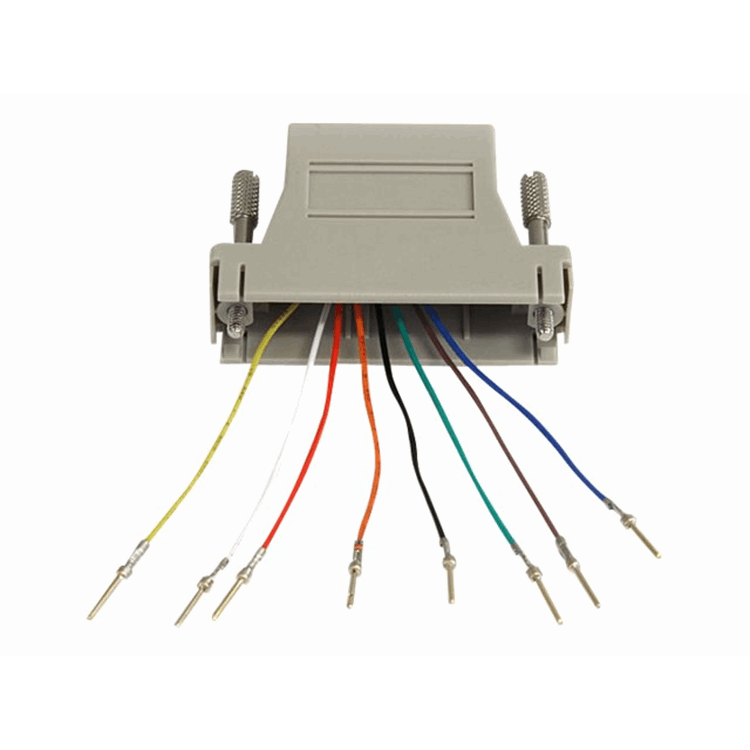 DB25 to RJ45 Modular Adapter - M/F