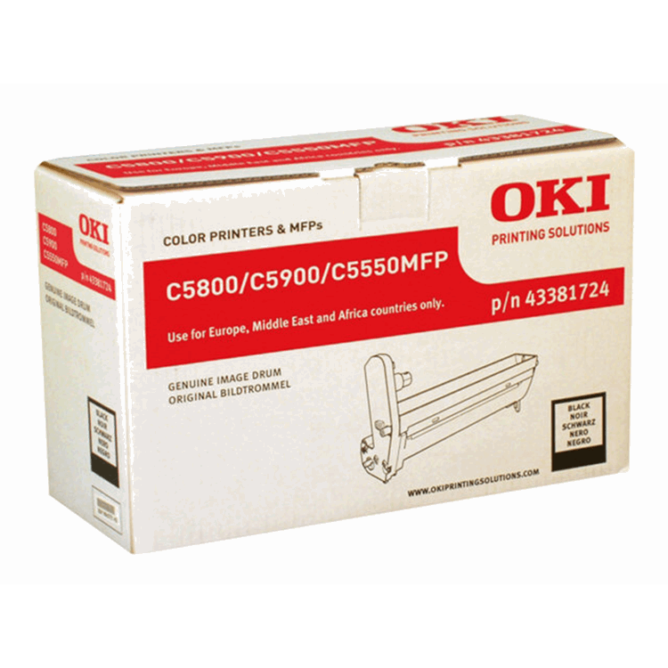 DRUM UNIT OKI 43381724 C5800 2