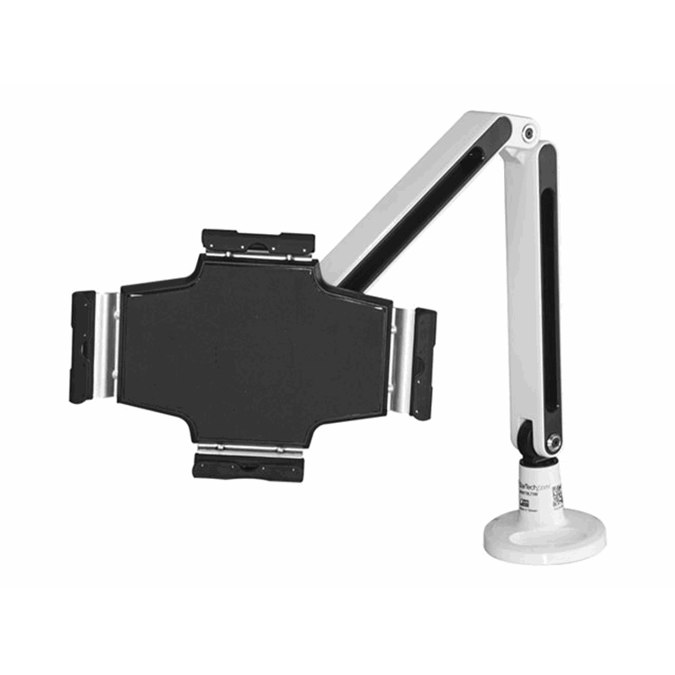 Desk Mount Tablet Stand - White
