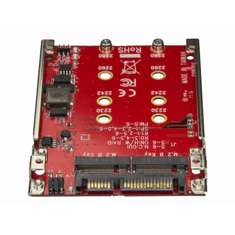 Dual-Slot M.2 to SATA Adapter - RAID