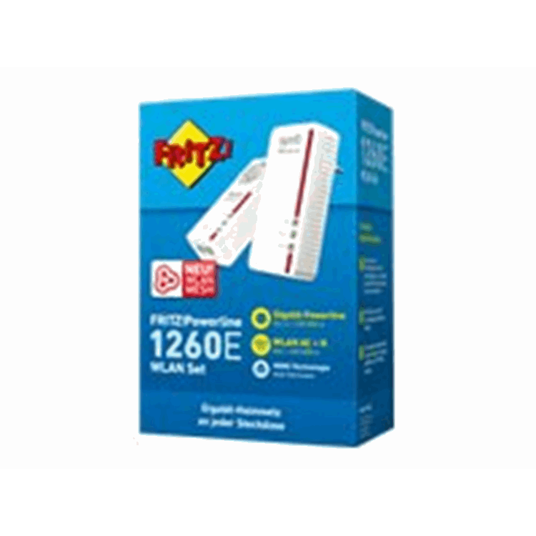 FRITZ!Powerline 1260E WLAN Set Edition International