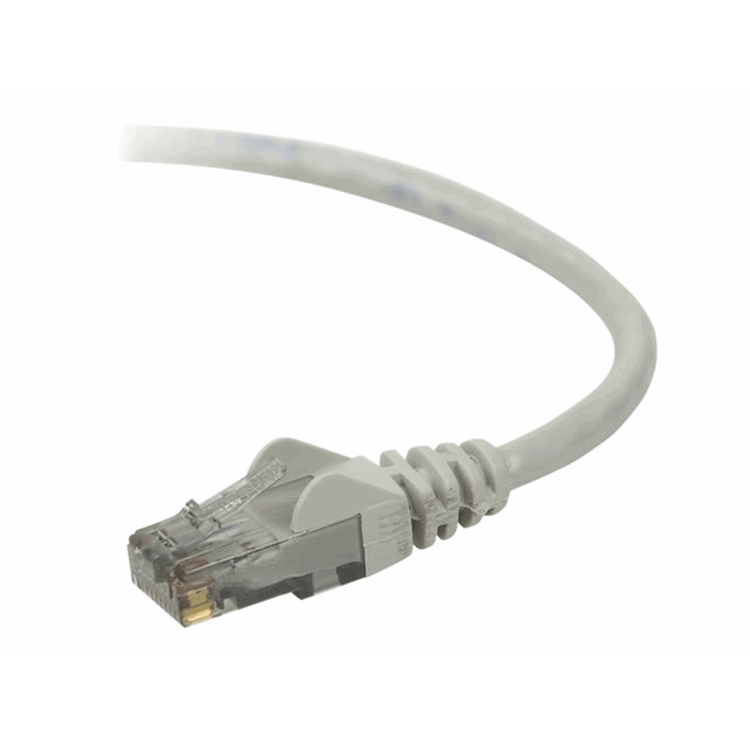 GREY CAT6 SNAGLESS PATCH CABLE