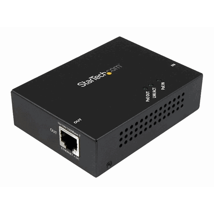 Gigabit PoE+ Extender - 802.3at/af -100m