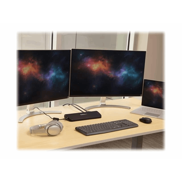 HDMI DVI VGA Dual Video universeel USB