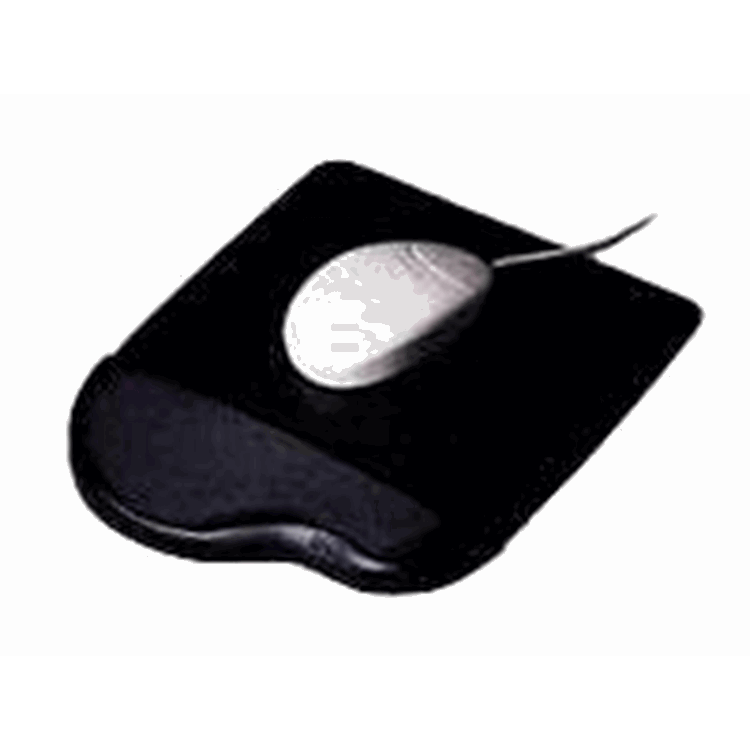 HEIGHT ADJUSTABLE MOUSE WRIST PAD BLACK