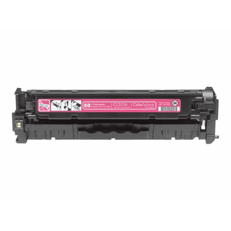 HP COLOR LASERJET CC533A PRINT CARTRIDGE MAGENTA TBV CM2320