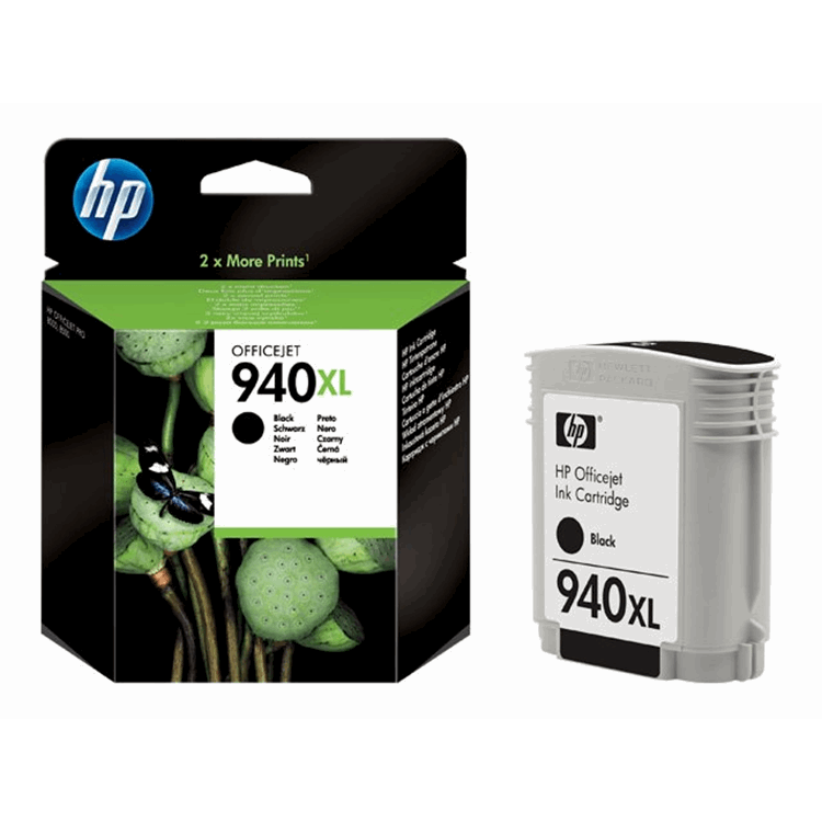 HP HP 940XL BLACK OFFICEJET INK CARTRIDGE