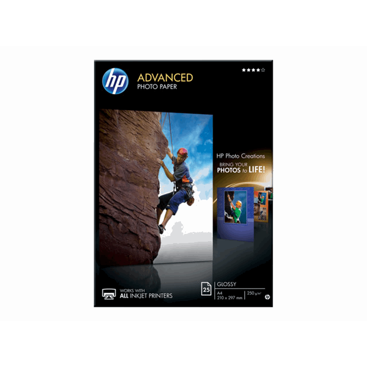 HP HP PAPER PHOTO/ADV GLOSSY A4 25SH