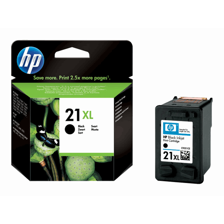 HP Ink Cart 21/Black XL