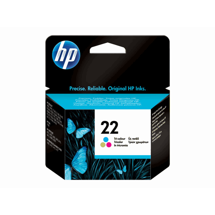 HP Ink cartridge no.22 color 5ml for C9352A