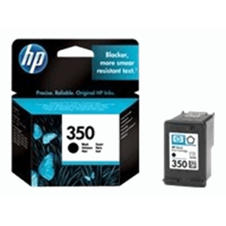 HP Ink cartridge no.350 black 4.5ml with Vivera Ink for D4360/J6410/C4280/C4480/C4580/D5360