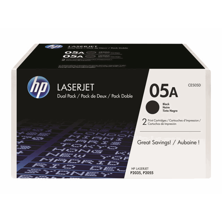 HP Toner/Print Cart Black w/SPT 109x205