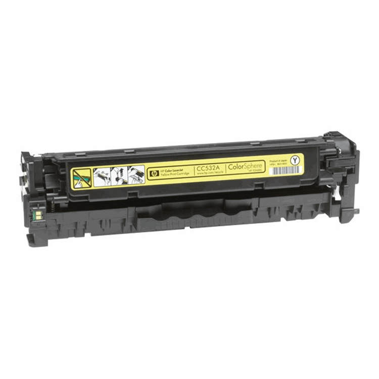 HP Toner/Yellow Cartridge ColorSphere