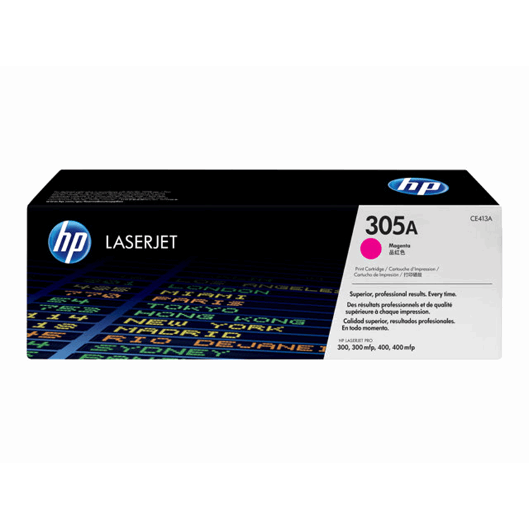HP Toner cartridge 305A magenta for ColorLaserJet 300/400 series (2600 pages)