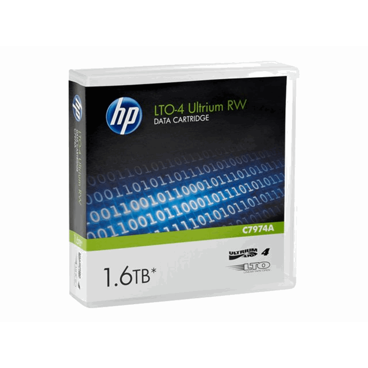 HP Ultrium 1.6 TB RW LTO4 Data Cartridge