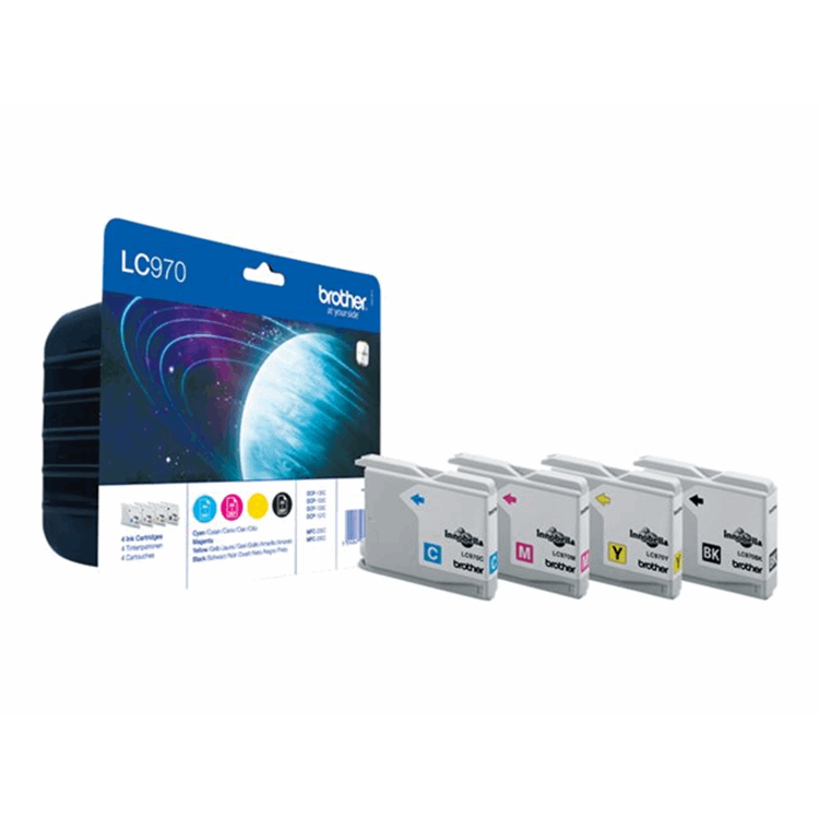 INK CARTRIDGE LC970VALBP VALUE PACK (B,C