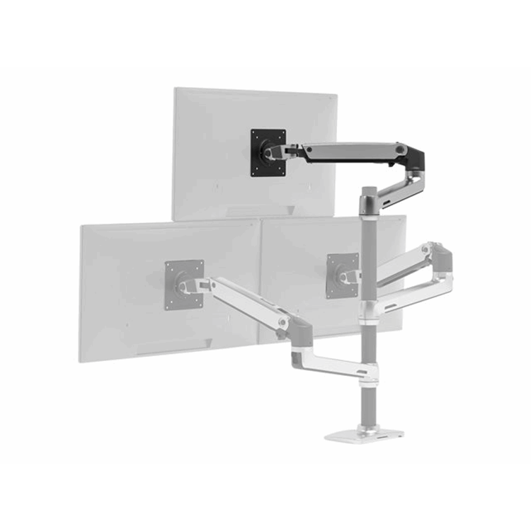 LX Arm Extension+Collar Kit Polished ALU