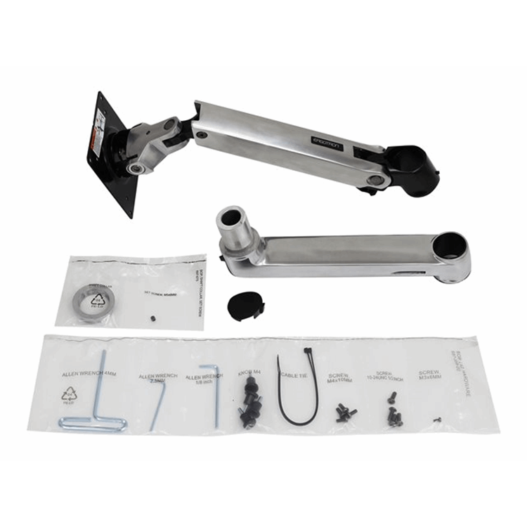 LX Arm Extension+Collar Kit Polished ALU